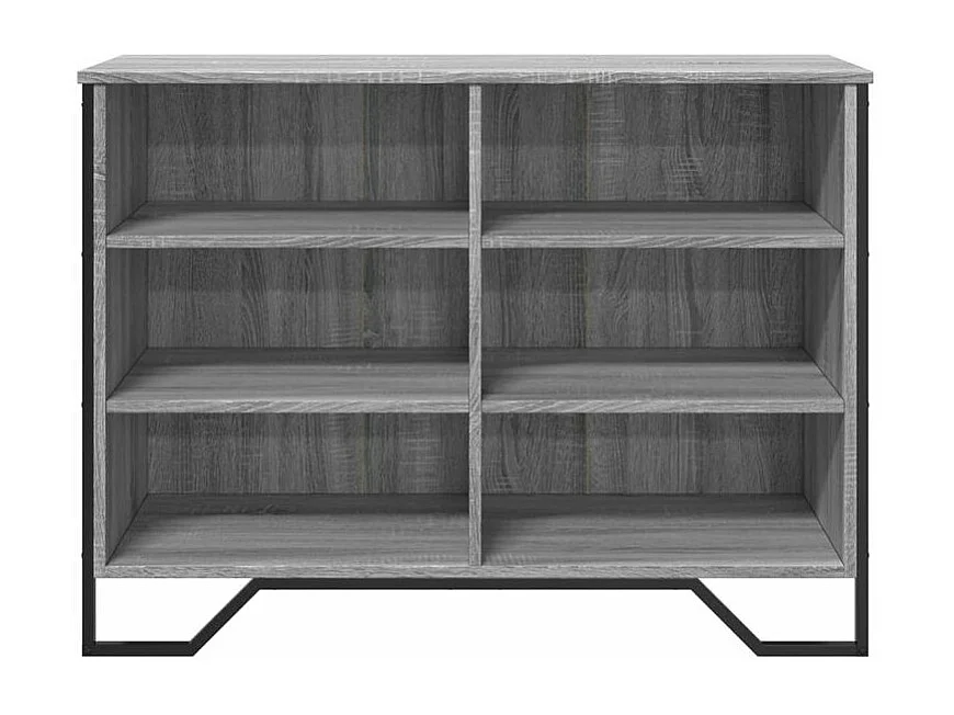 Buffet sonoma gris 101x35,5x74,5 bois d'ingénierie