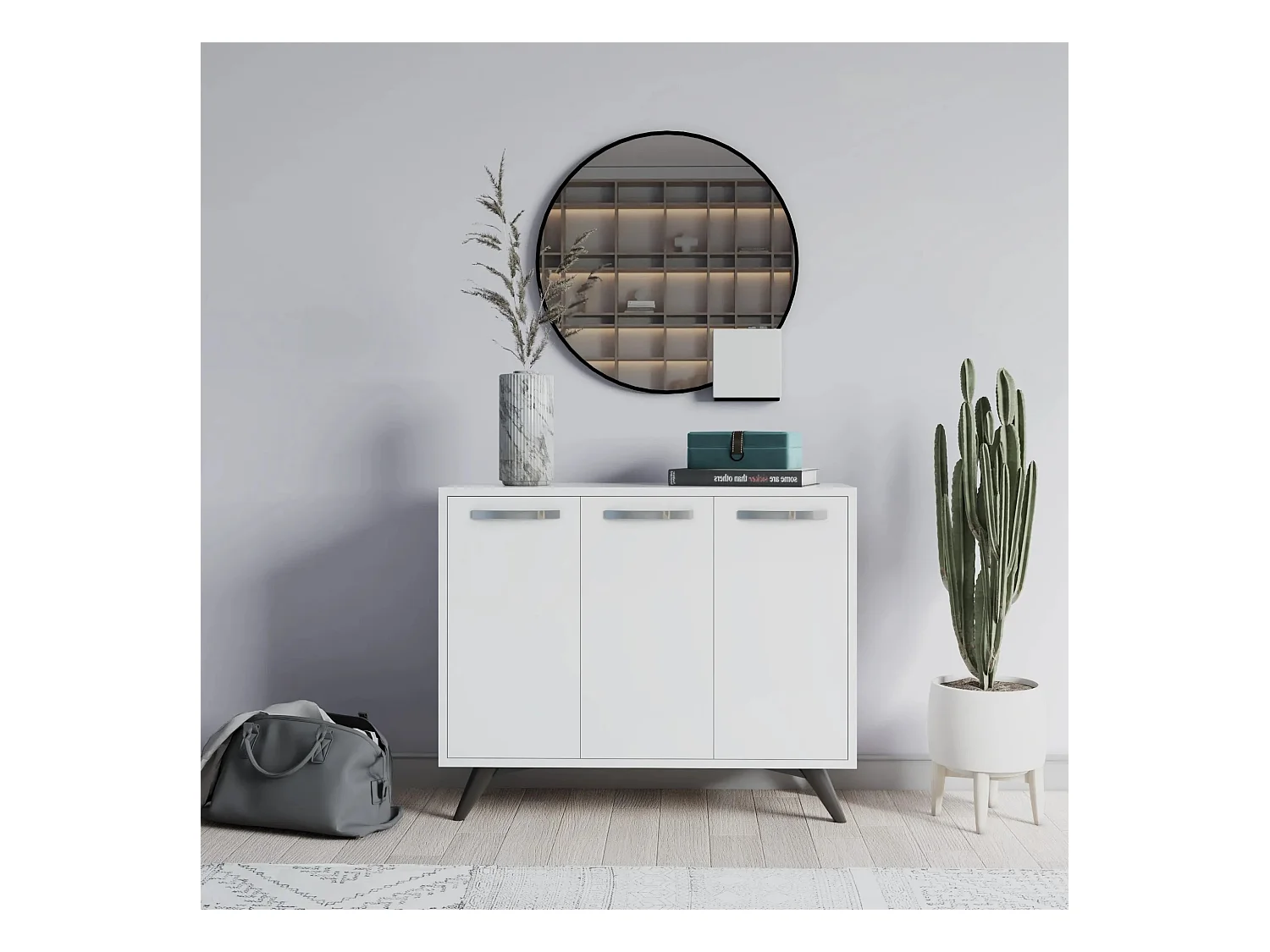 Gabinete multiusos Piffa Blanco 100x82x35 cm