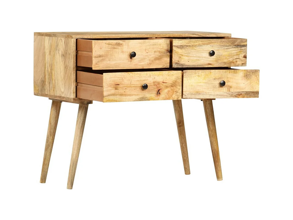 Buffet 85 x 40x71 Bois de manguier massif 2