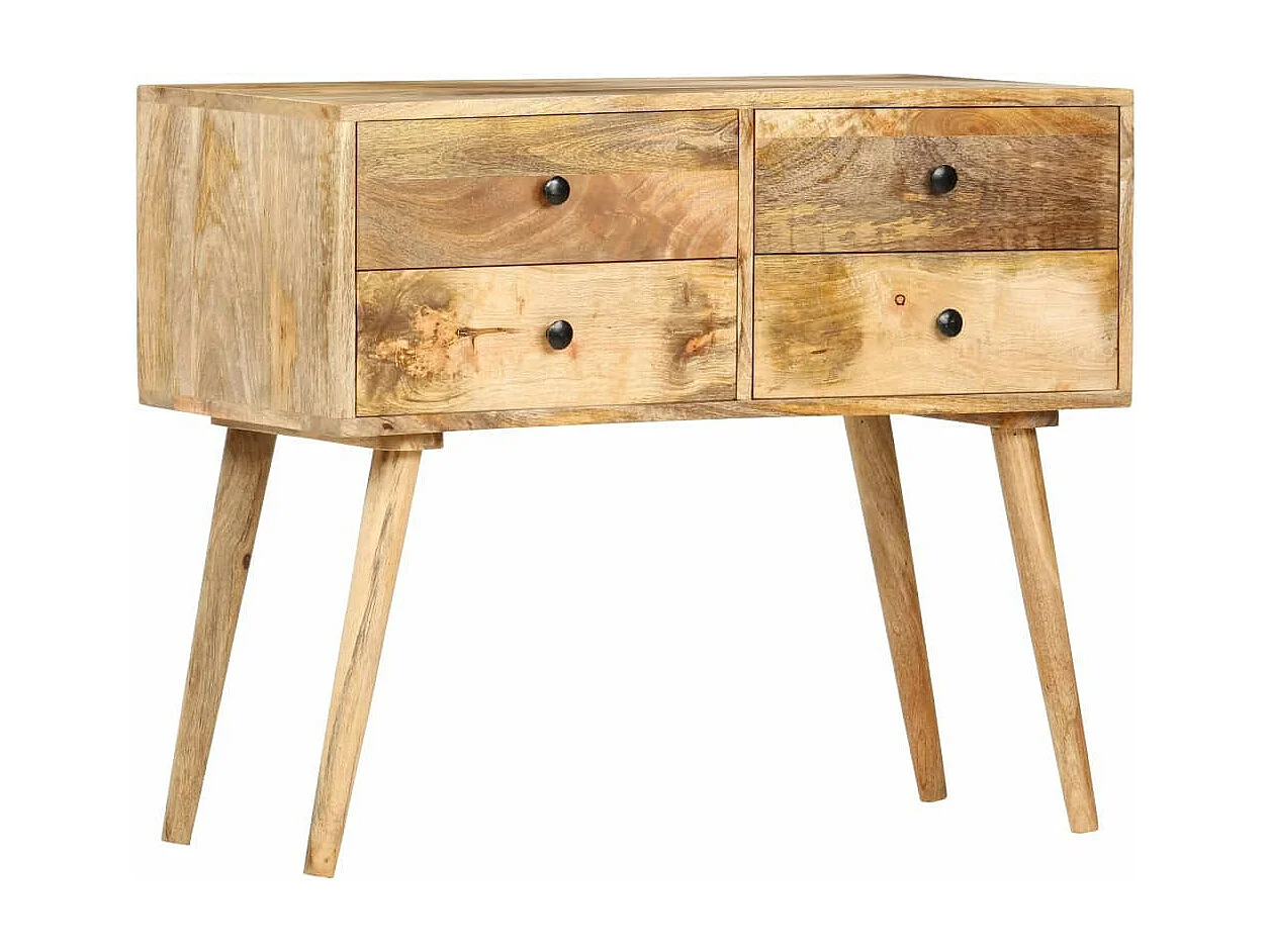 Buffet 85 x 40x71 Bois de manguier massif 2