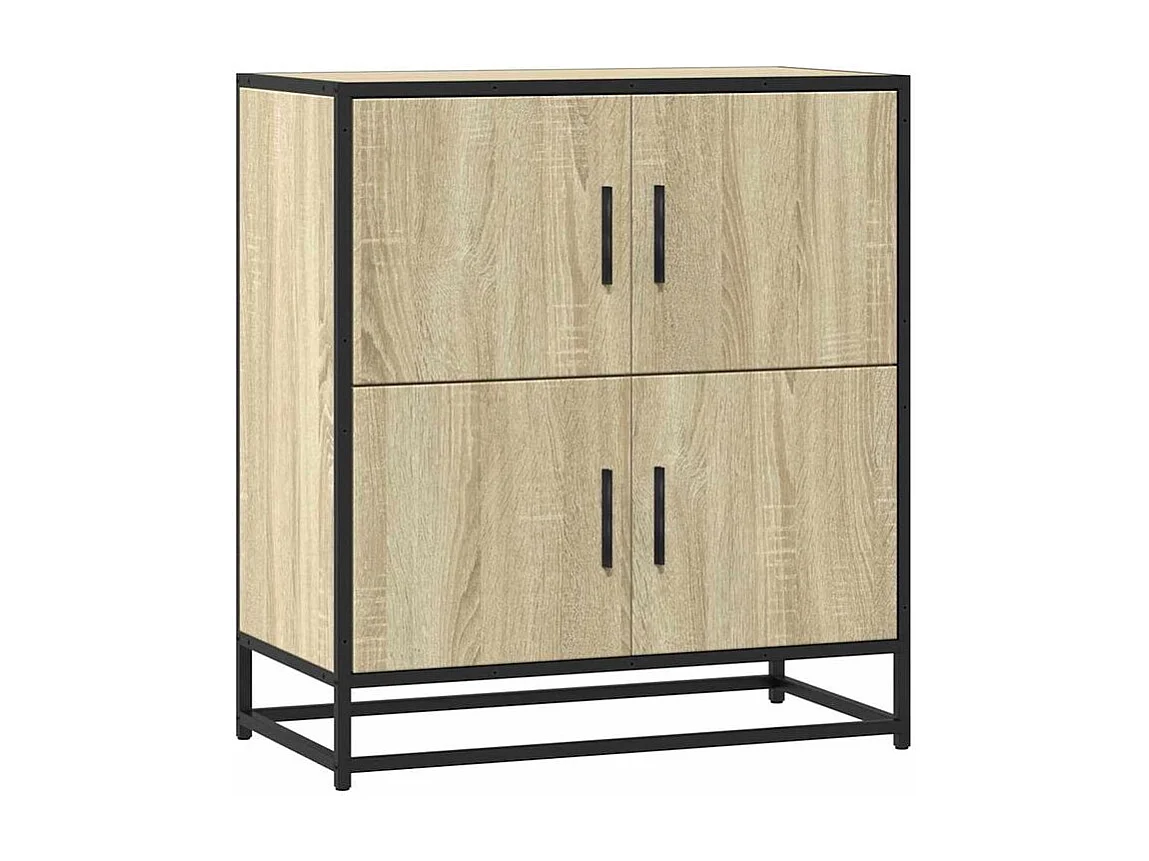 Buffet chêne sonoma 68x35x76 bois d'ingénierie