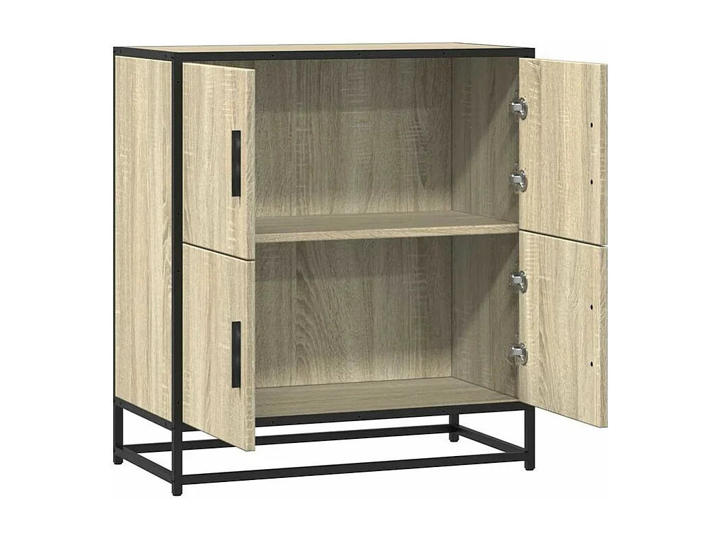 Buffet chêne sonoma 68x35x76 bois d'ingénierie