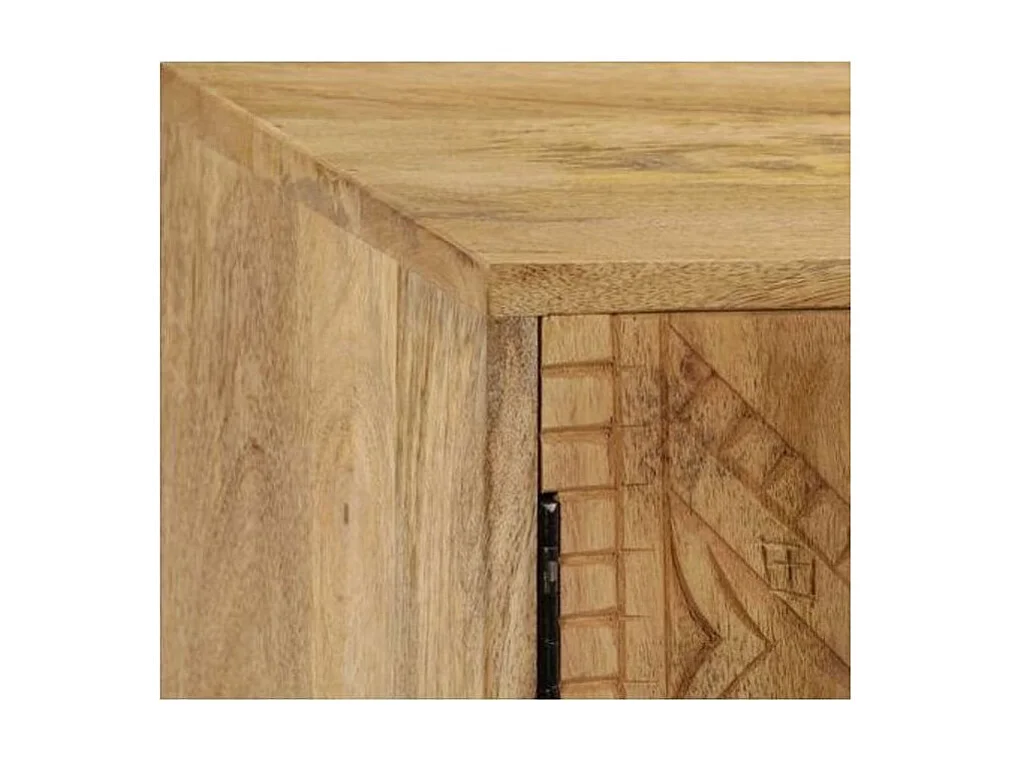 Buffet 2 portes manguier massif clair Sopra