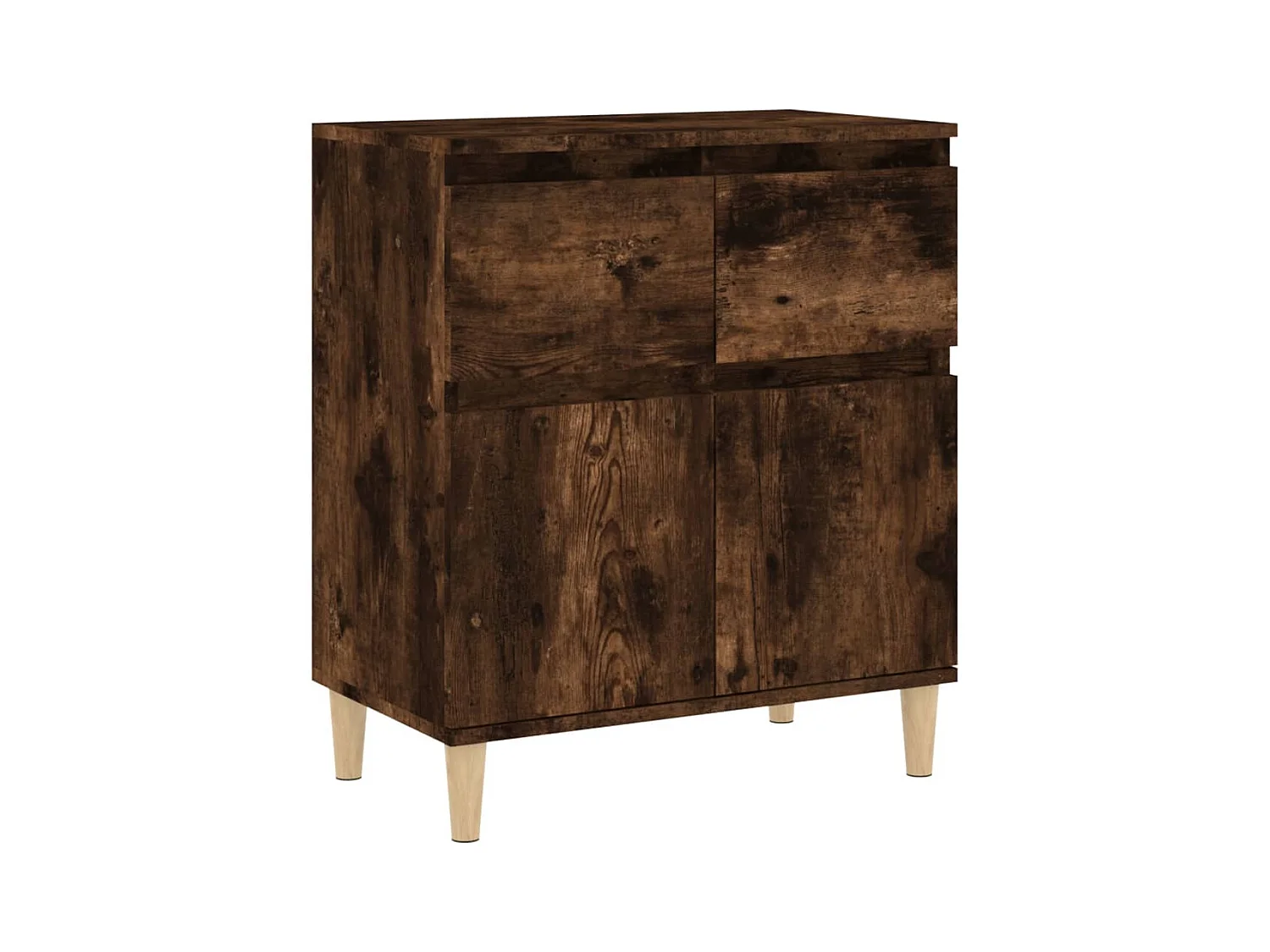Buffet Chêne fumé 60x35x70 Bois d'ingénierie