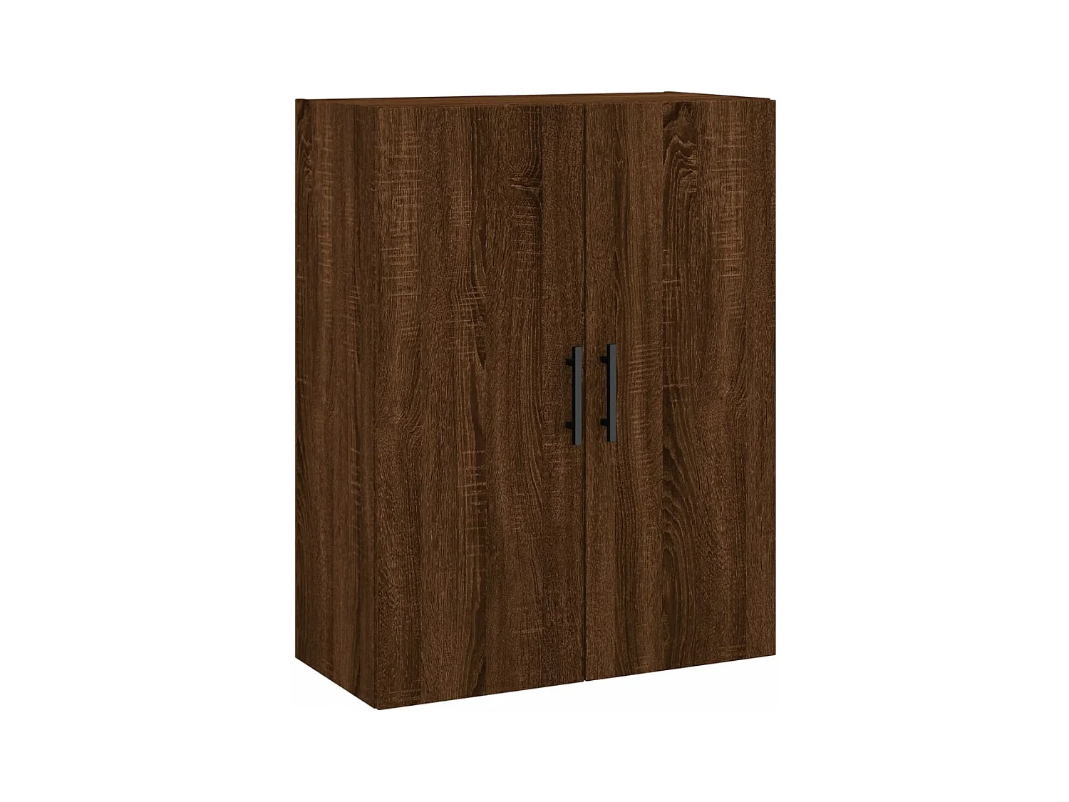 Armoire murale chêne marron 69,5x34x90