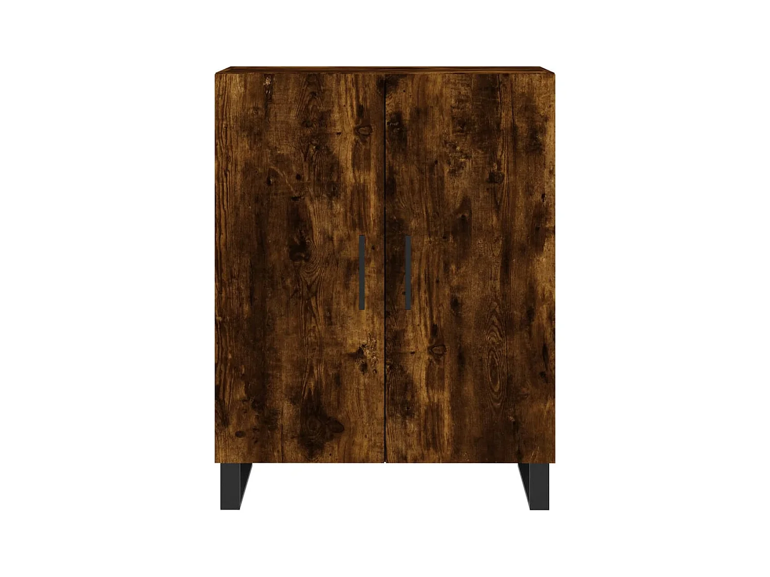 Buffet chêne fumé 69,5x34x90 bois d'ingénierie