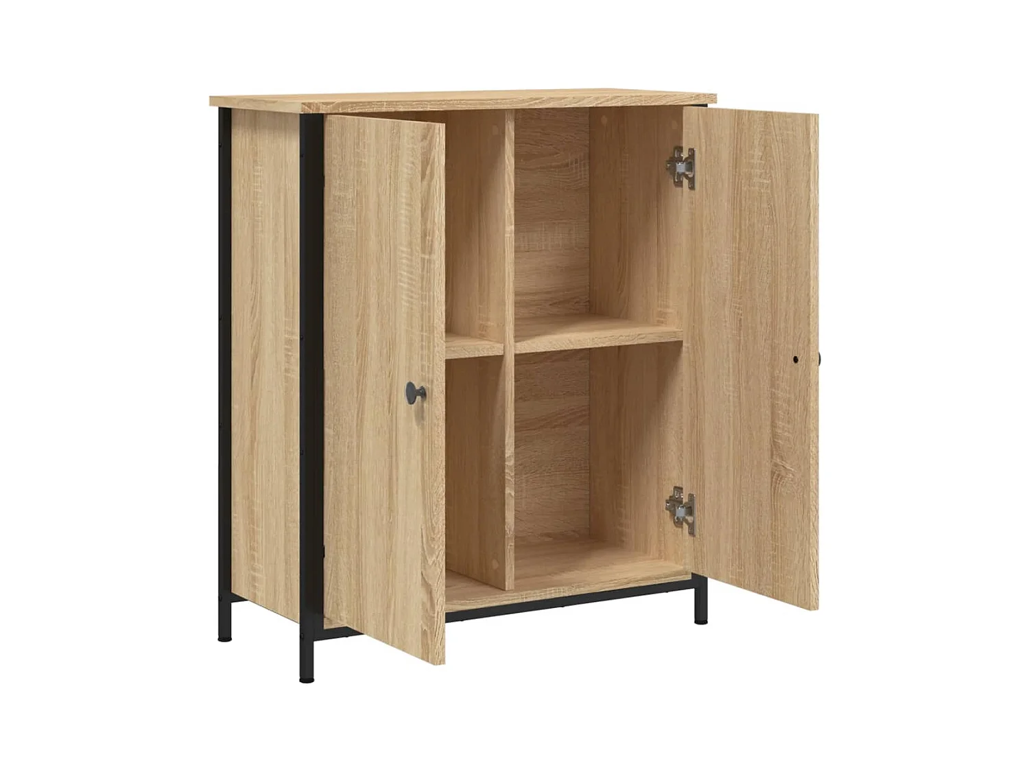 Buffet chêne sonoma 70x30x80 bois d'ingénierie