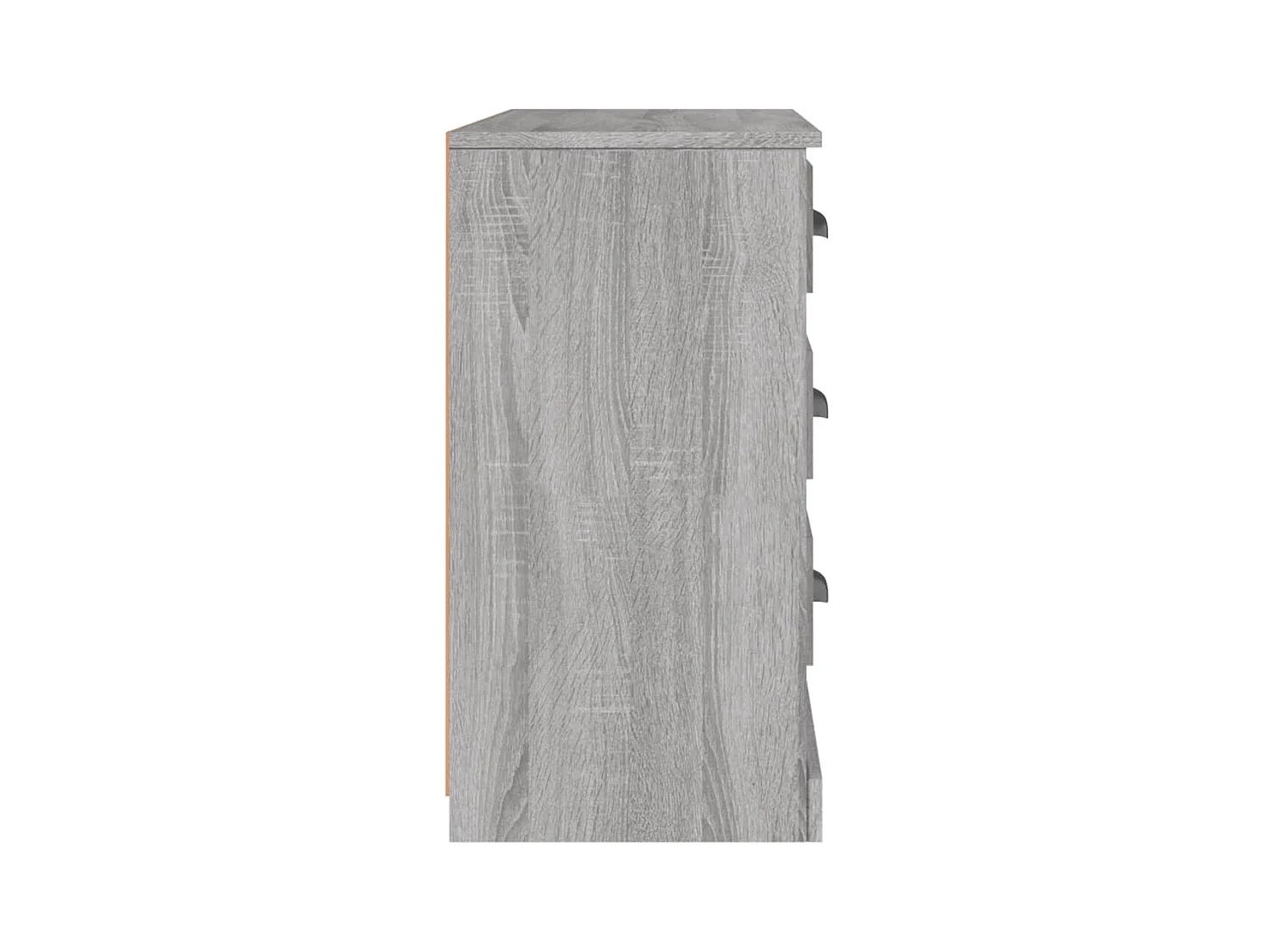 Buffet sonoma gris 104,5x35,5x67,5 bois d'ingénierie