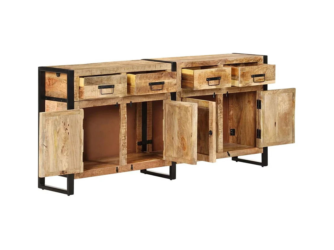Buffet 172x35x80 Bois de manguier massif