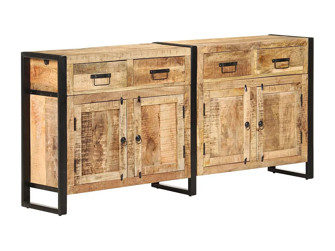 Buffet 172x35x80 Bois de manguier massif