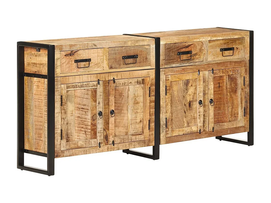 Buffet 172x35x80 Bois de manguier massif