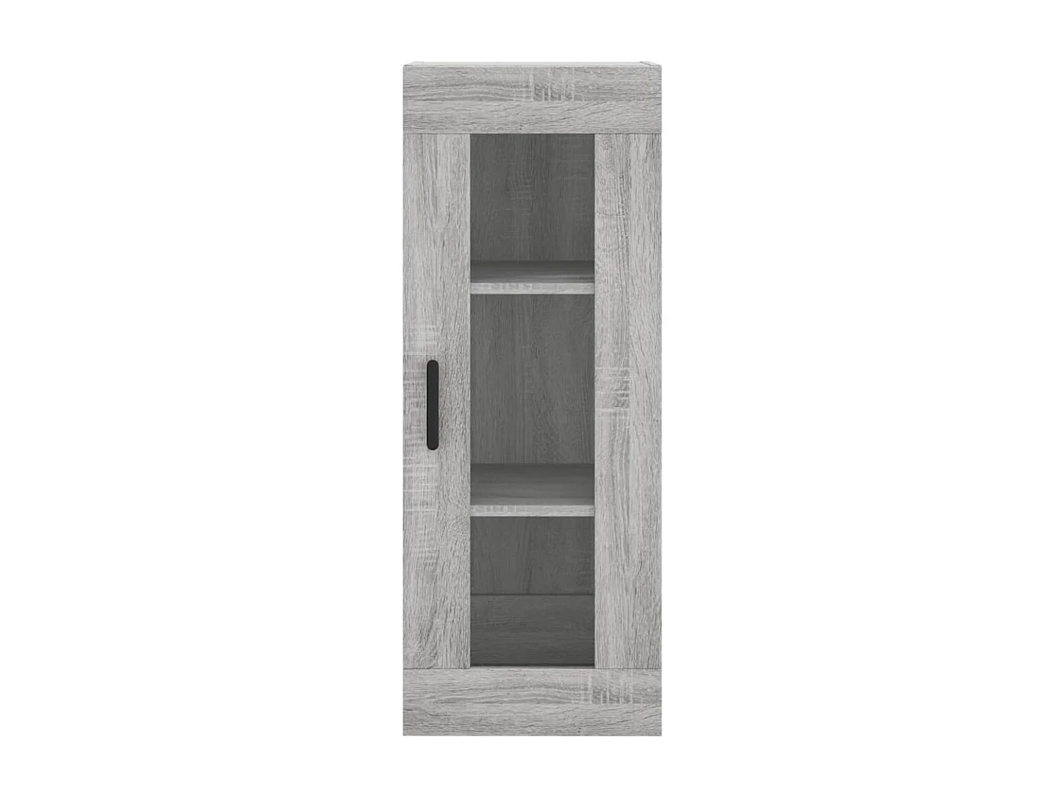 Buffet haut Sonoma gris 34,5x34x180 Bois d'ingénierie
