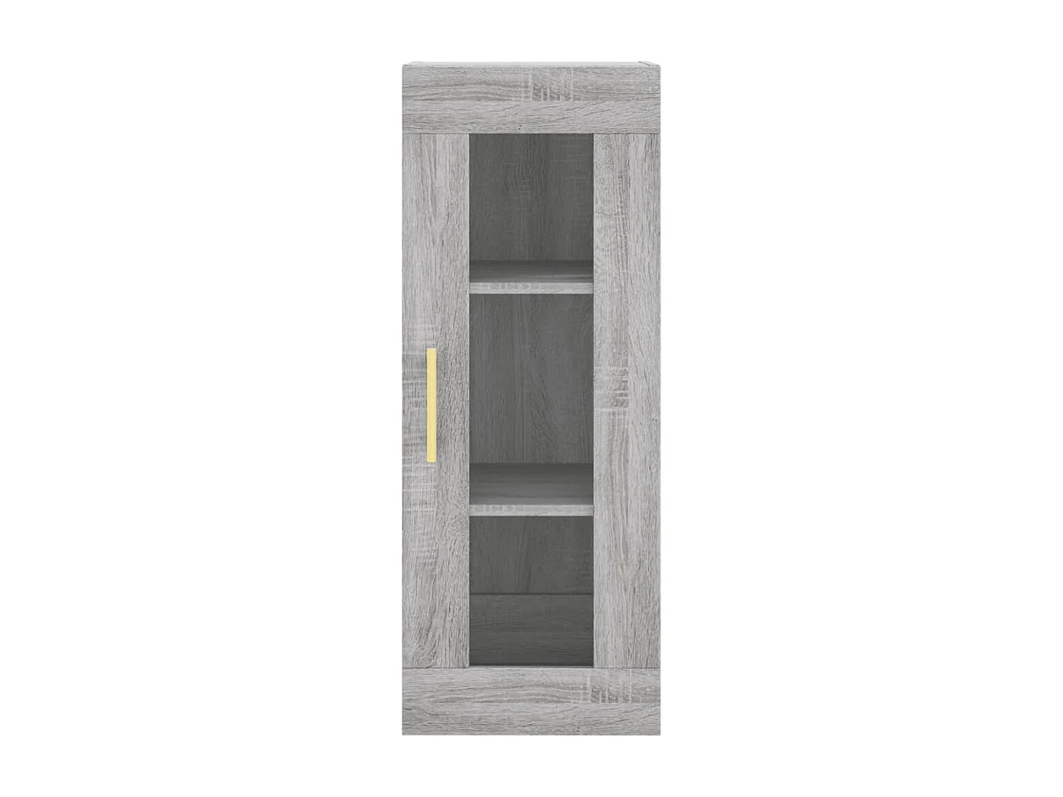 Buffet haut Sonoma gris 34,5x34x180 Bois d'ingénierie