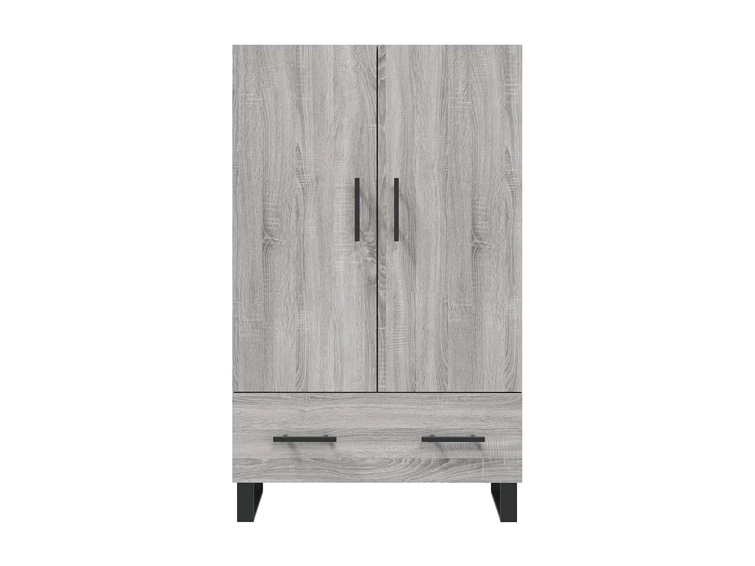 Buffet haut sonoma gris 69,5x31x115 bois d'ingénierie