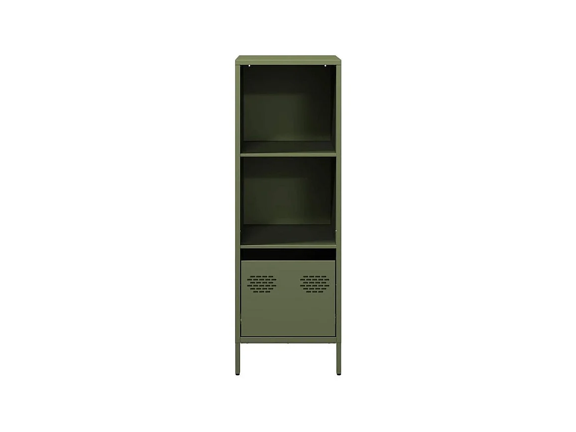 Buffet vert olive 35x39x103,5 acier