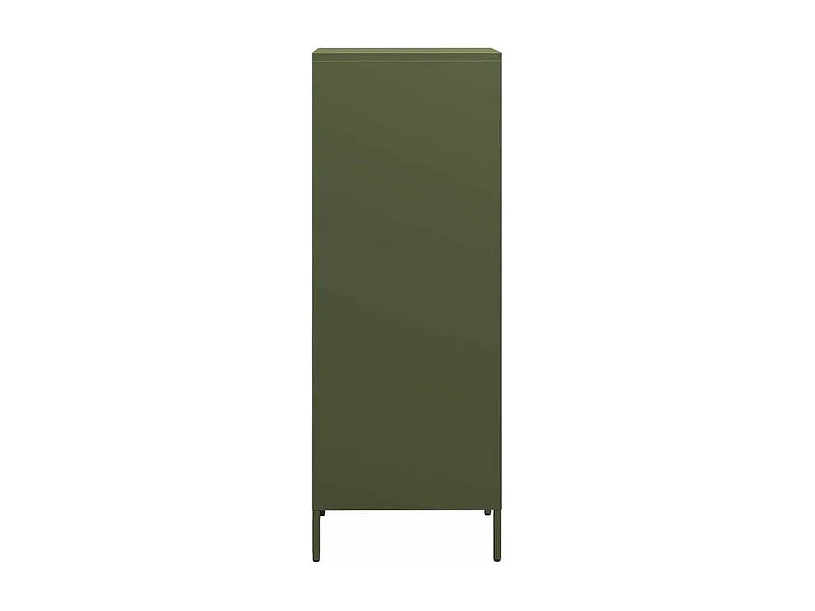 Buffet vert olive 35x39x103,5 acier