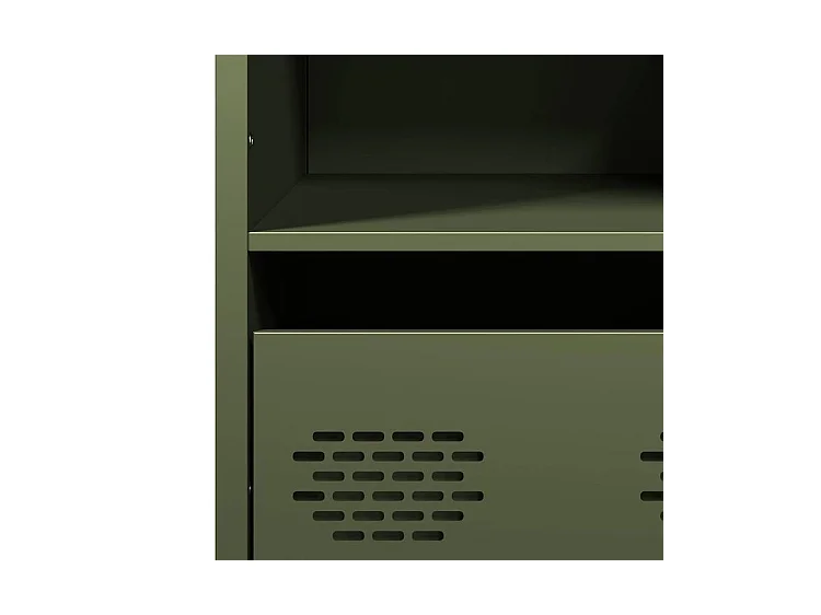 Buffet vert olive 35x39x103,5 acier