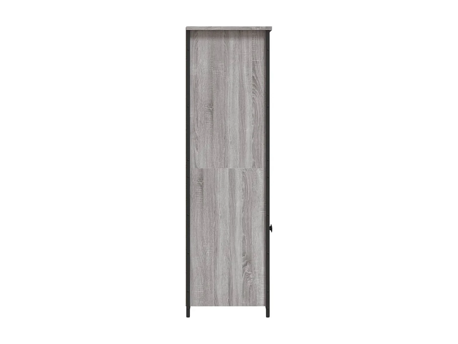 Buffet haut sonoma gris 62x36x121,5 bois d'ingénierie