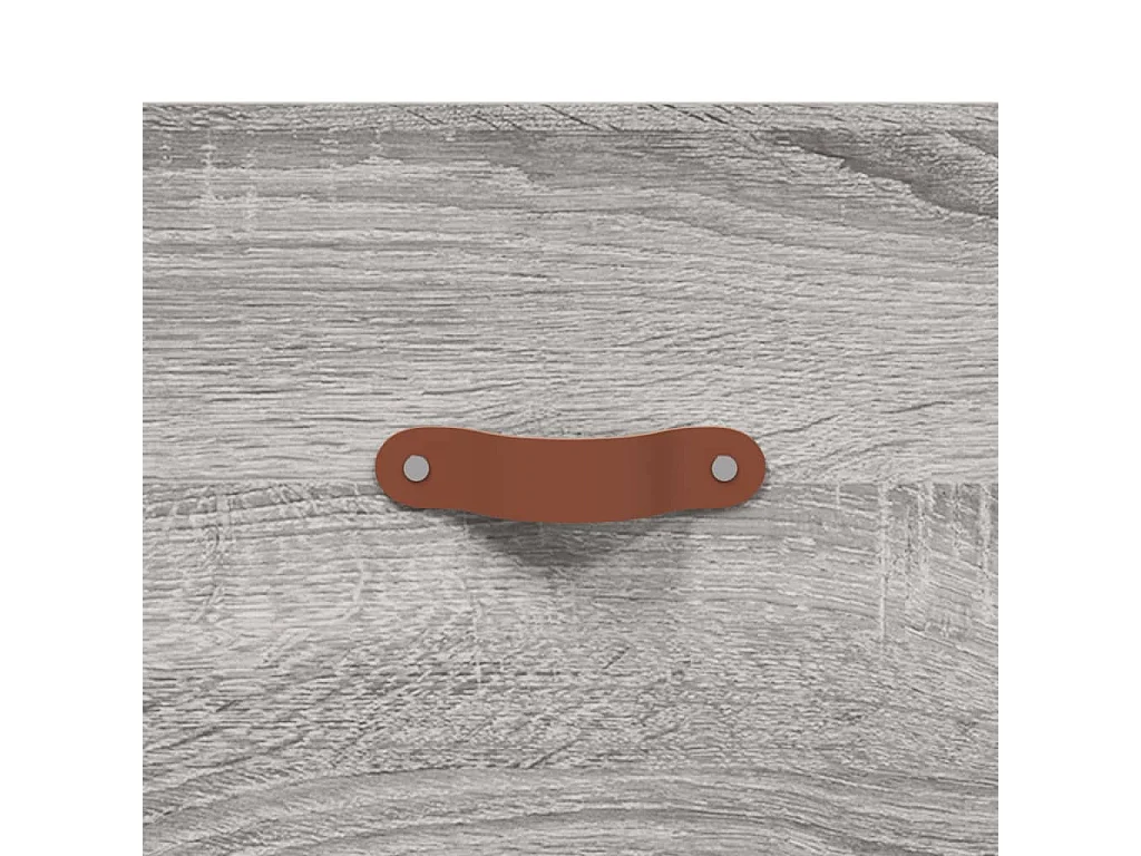 Buffet haut sonoma gris 69,5x31x115 bois d'ingénierie