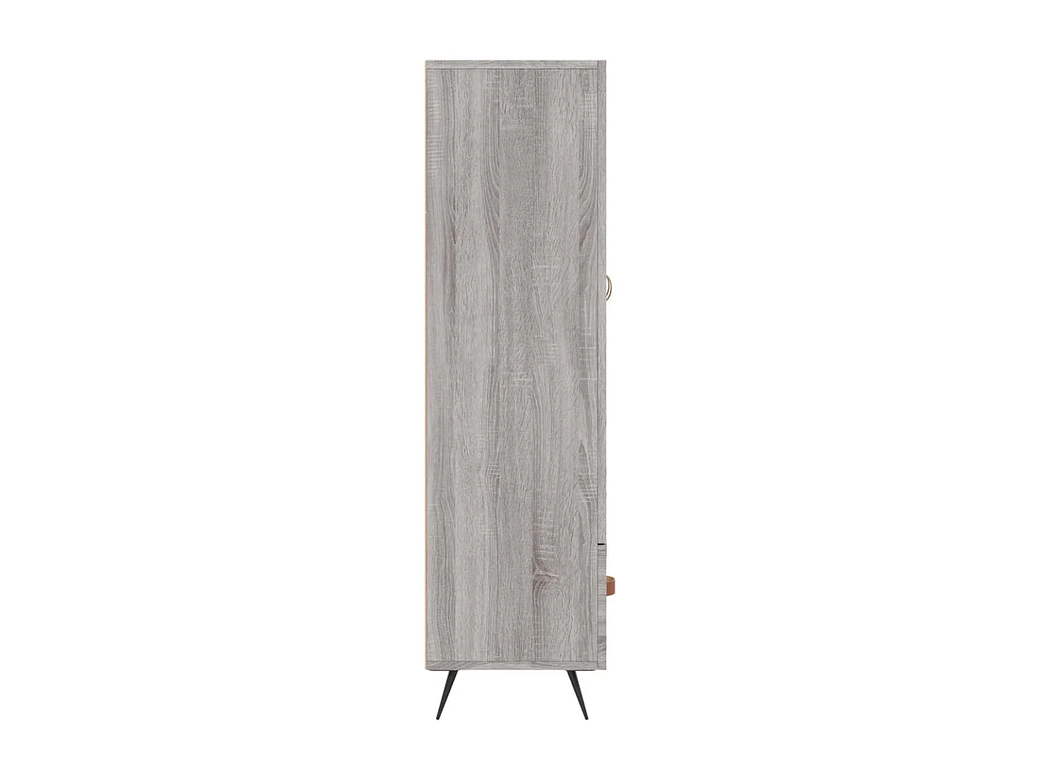Buffet haut sonoma gris 69,5x31x115 bois d'ingénierie
