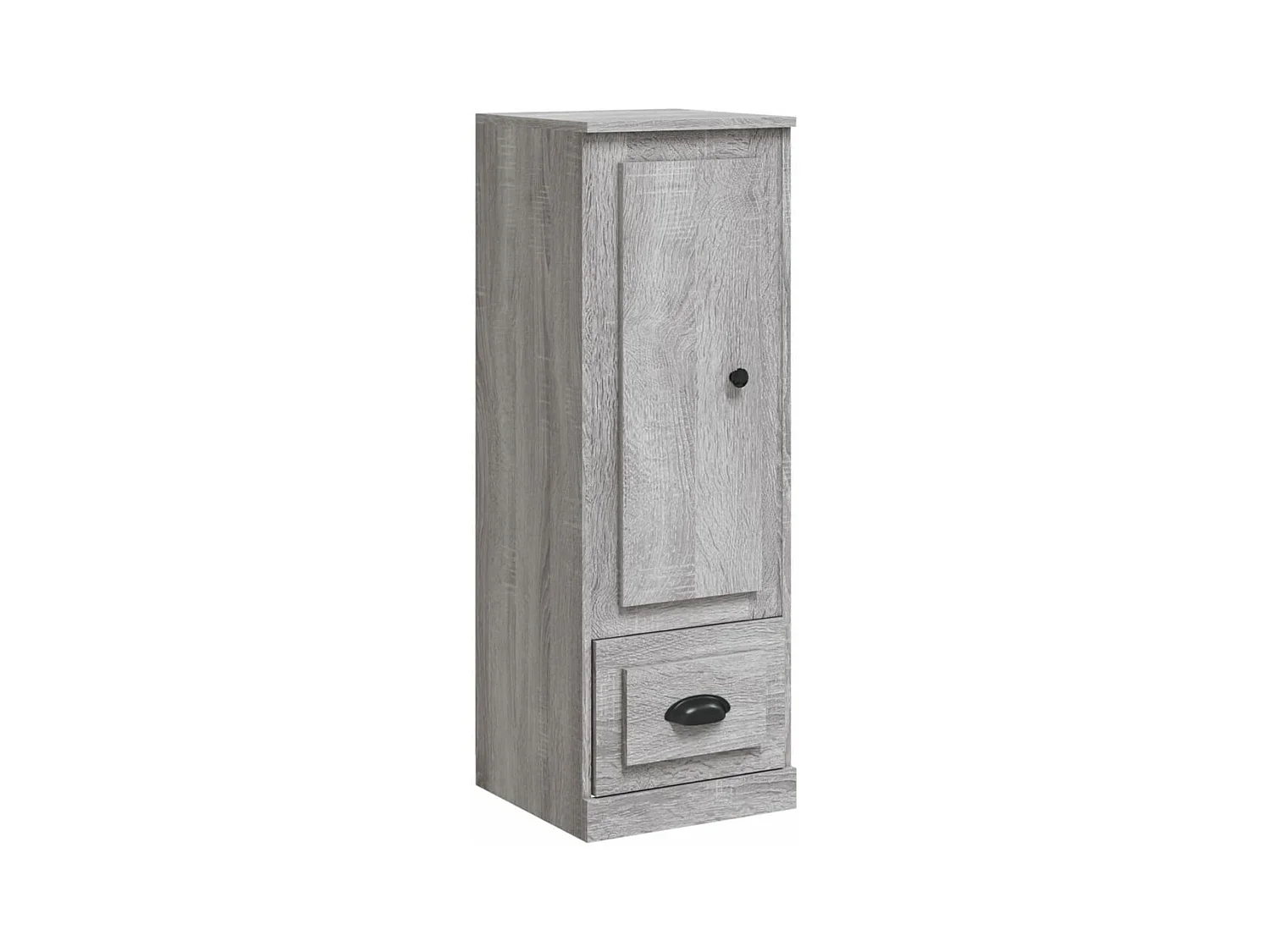 Buffet haut sonoma gris 36x35,5x103,5 bois d'ingénierie
