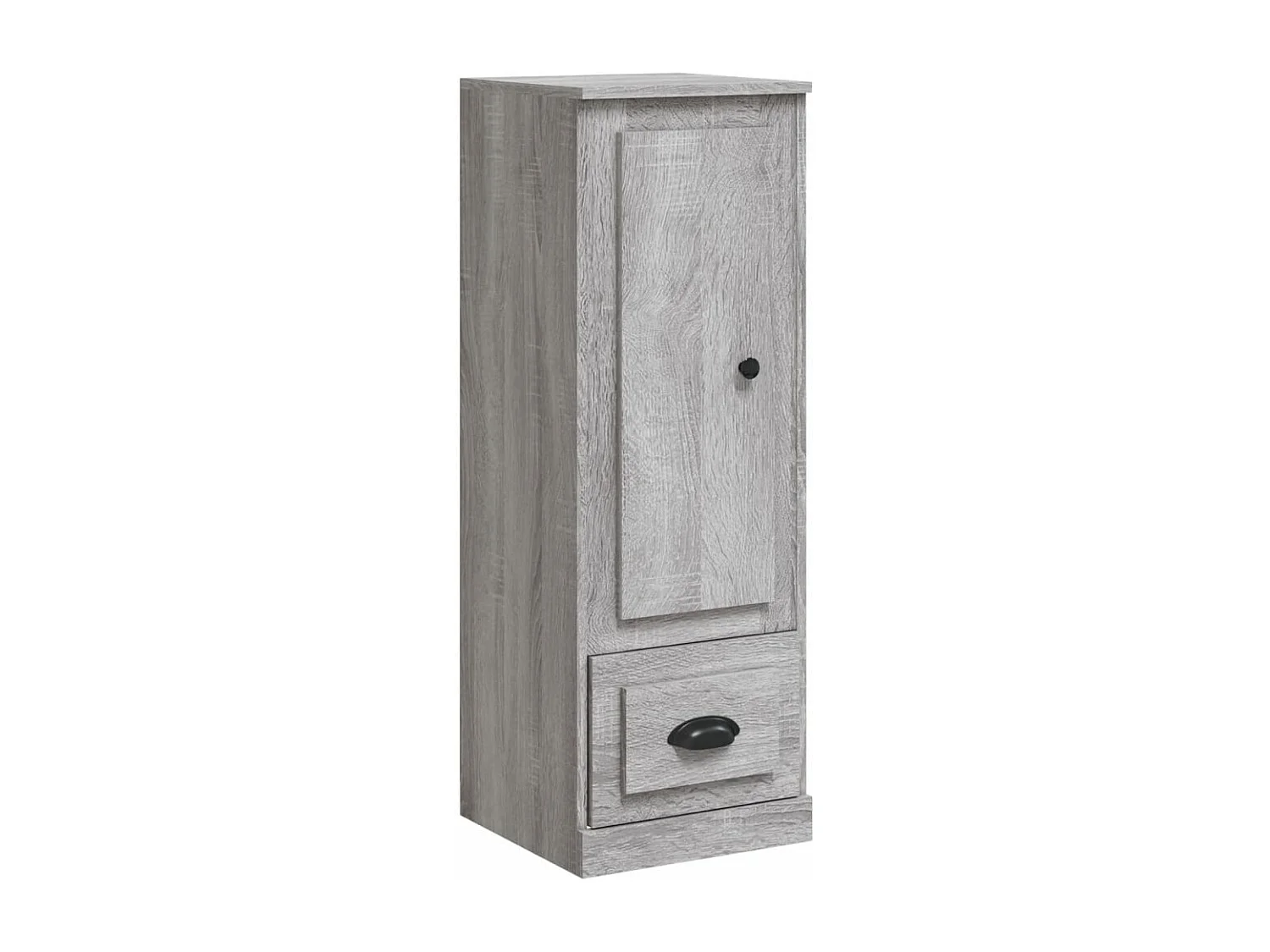 Buffet haut sonoma gris 36x35,5x103,5 bois d'ingénierie