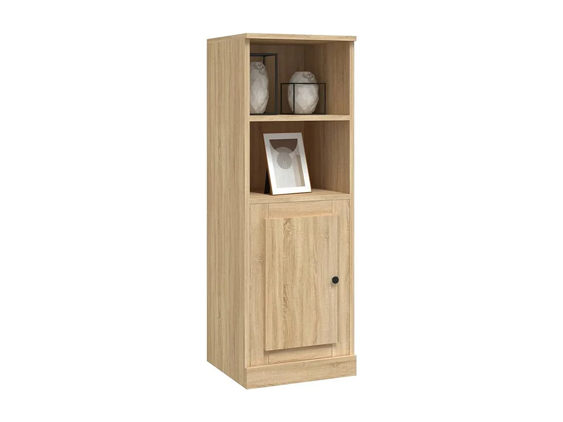 Buffet haut chêne sonoma 36x35,5x103,5 bois d'ingénierie