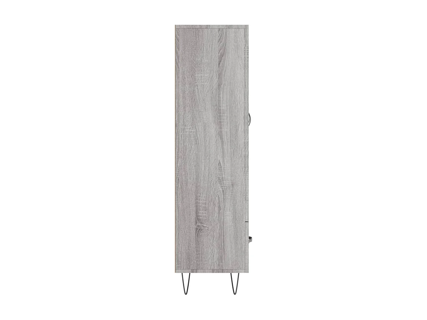 Buffet haut sonoma gris 69,5x31x115 bois d'ingénierie