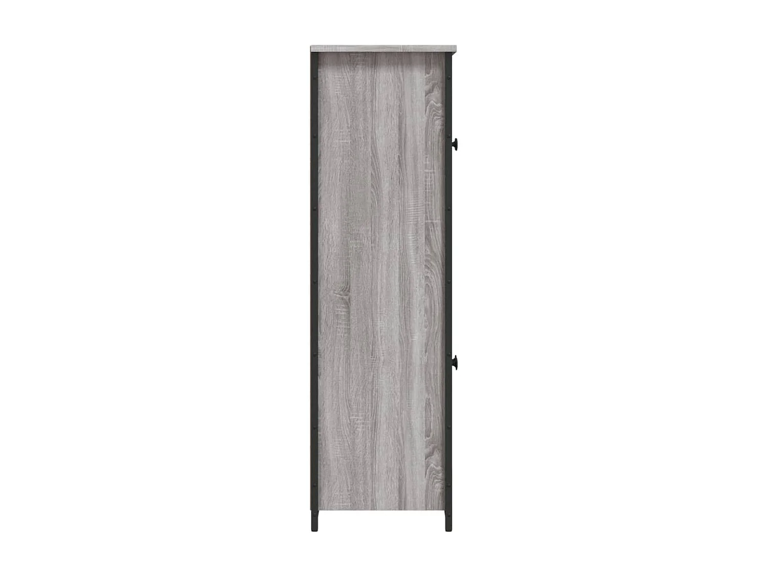 Buffet haut sonoma gris 62x32x106,5 bois d'ingénierie