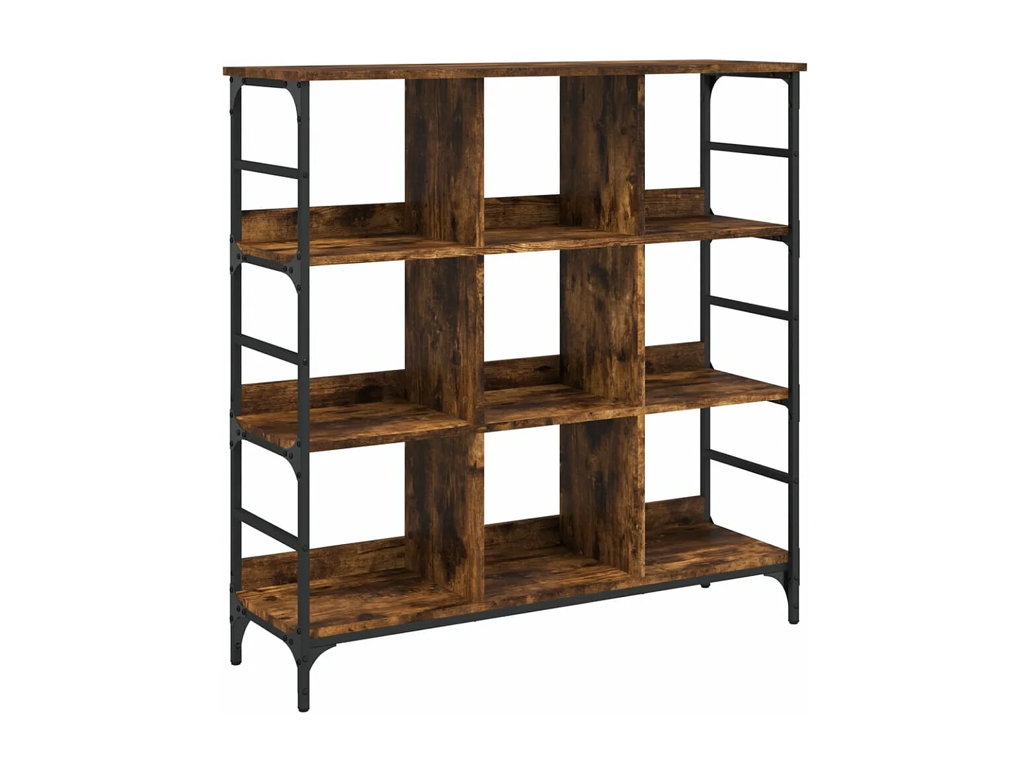 Buffet chêne fumé 102x32x103,5 bois d'ingénierie