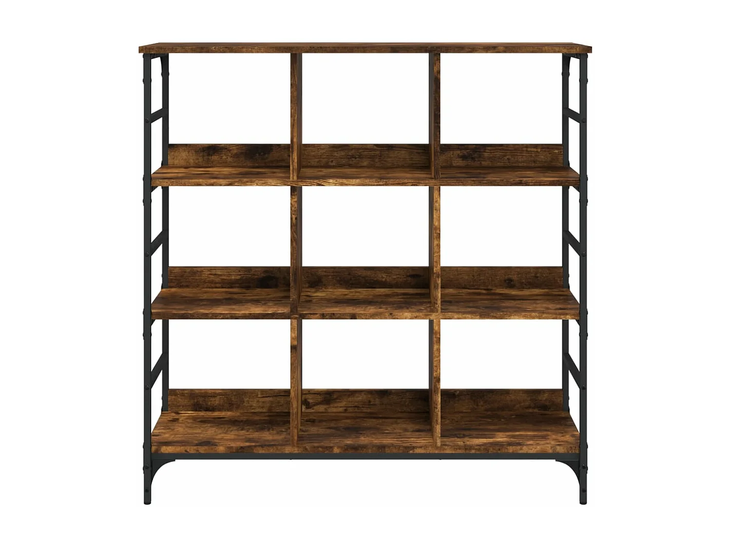 Buffet chêne fumé 102x32x103,5 bois d'ingénierie