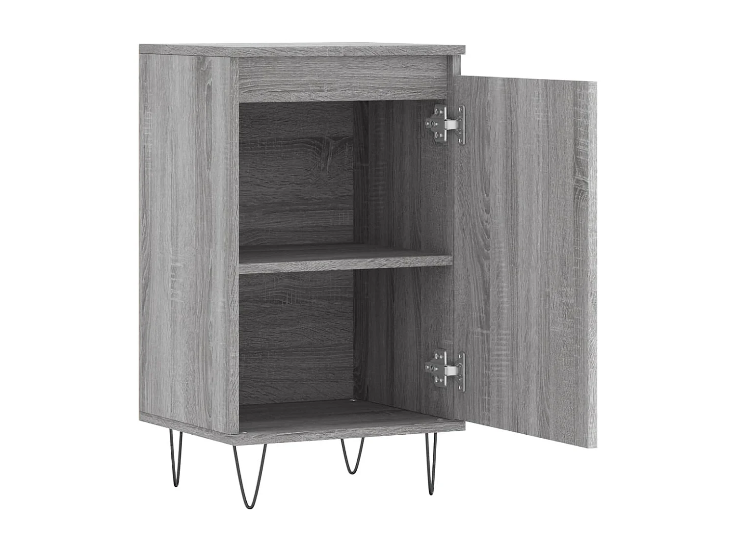 Buffets 2 pcs sonoma gris 40x35x70 bois d'ingénierie