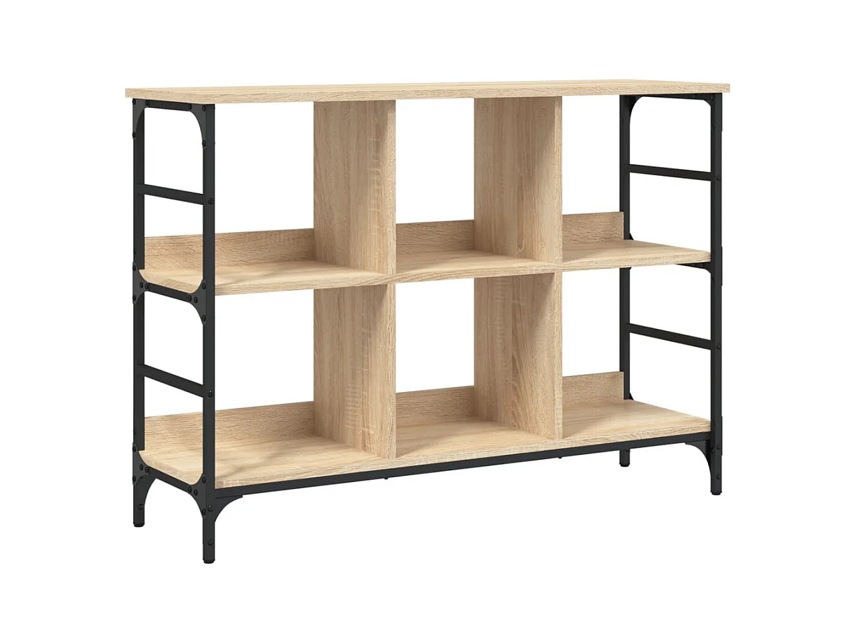 Buffet chêne sonoma 102x32x73,5 bois d'ingénierie