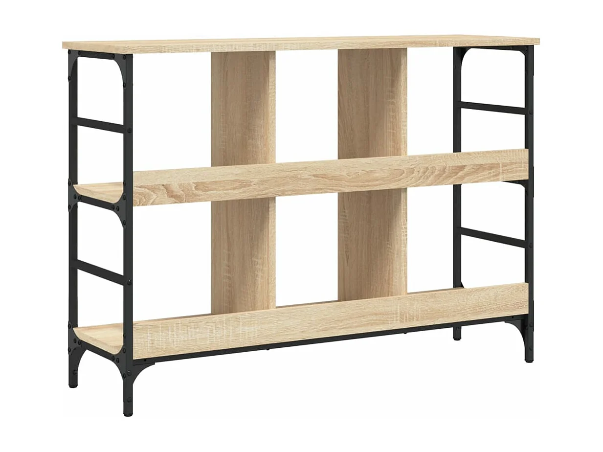 Buffet chêne sonoma 102x32x73,5 bois d'ingénierie