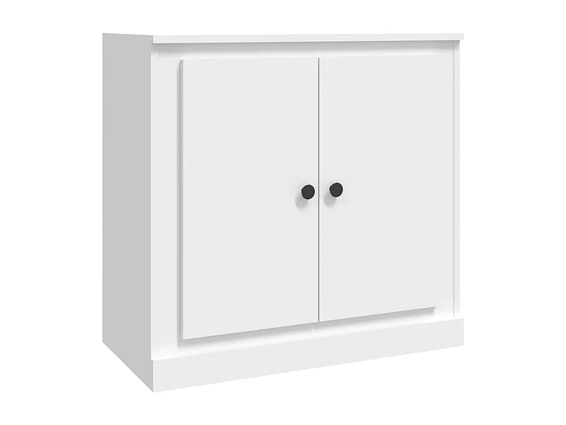 Buffet blanc 70x35,5x67,5 bois d'ingénierie