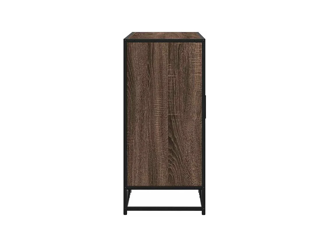 Buffet chêne marron 92x35x76 Bois d'ingénierie