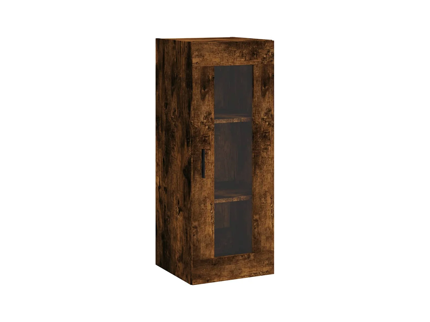 Armoire murale chêne fumé 34,5x34x90
