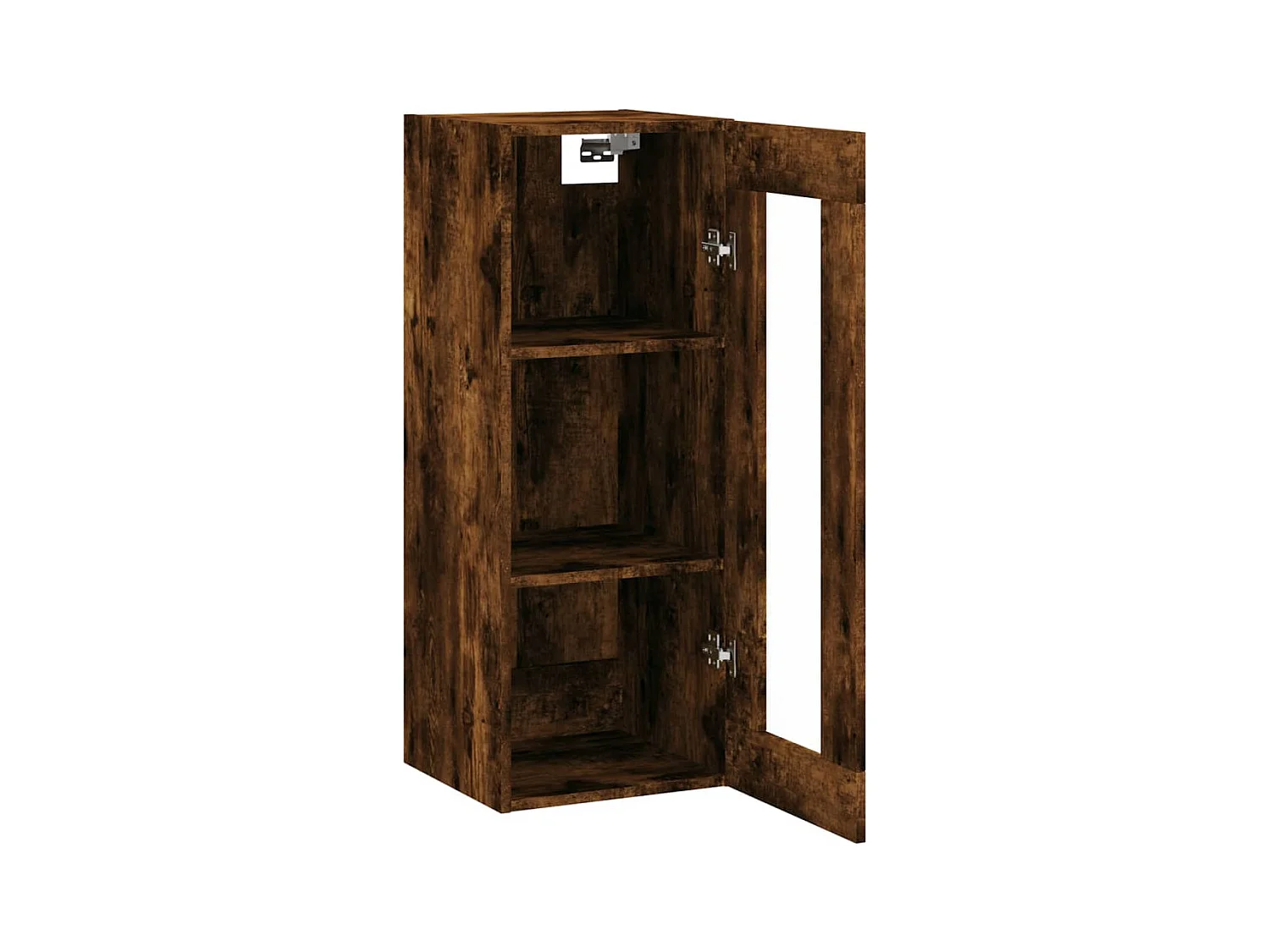 Armoire murale chêne fumé 34,5x34x90