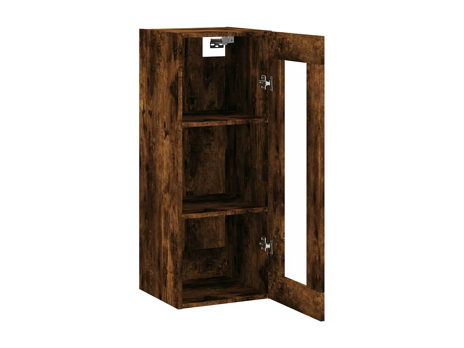 Armoire murale chêne fumé 34,5x34x90