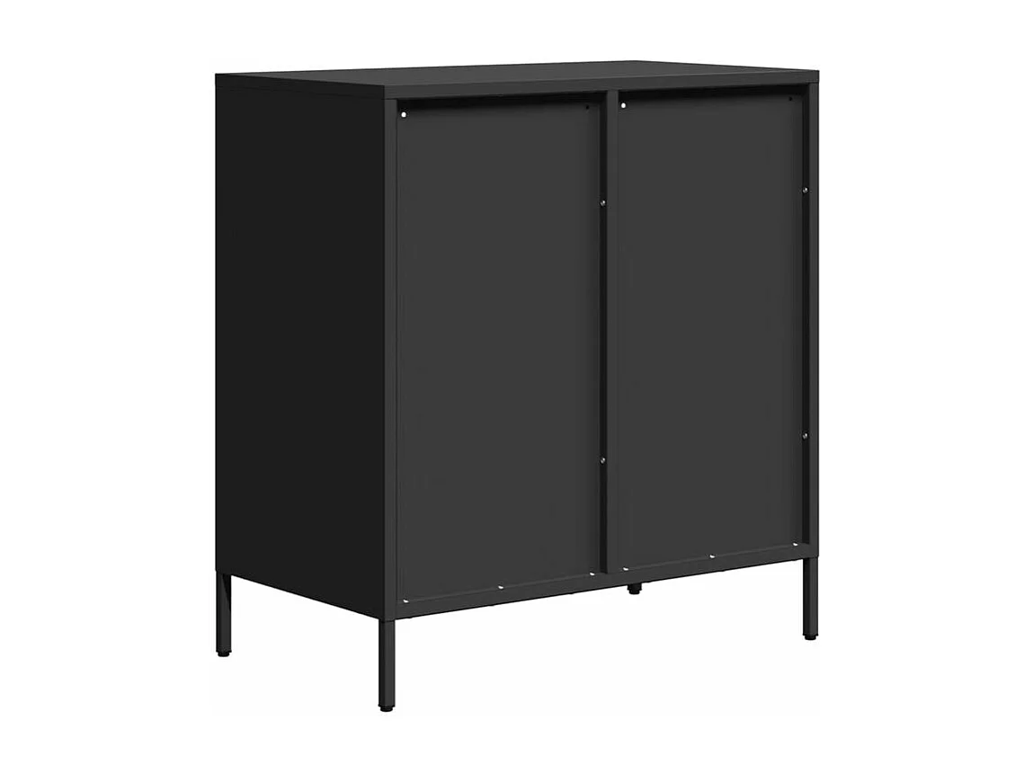 Buffet noir 68x39x73,5 acier laminé à froid