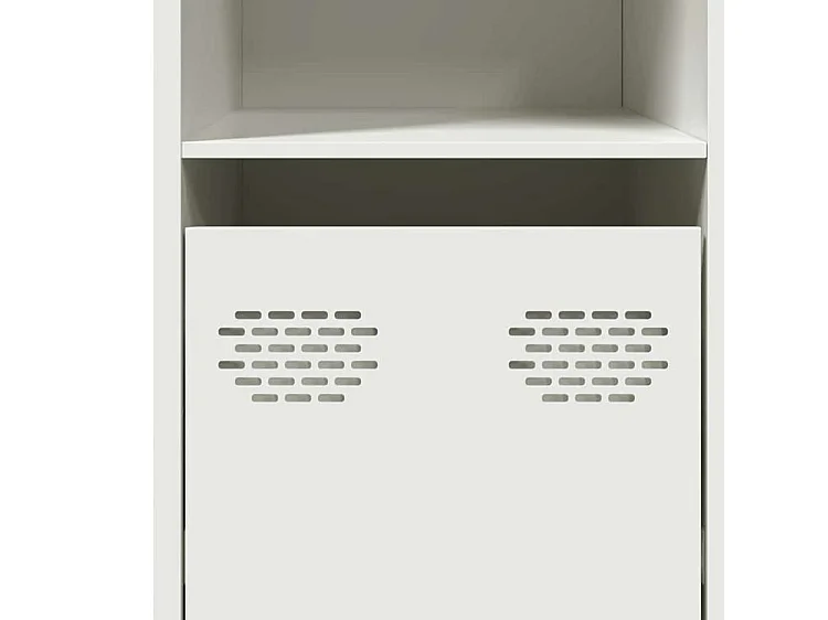 Buffet blanc 135x39x73,5 acier laminé à froid