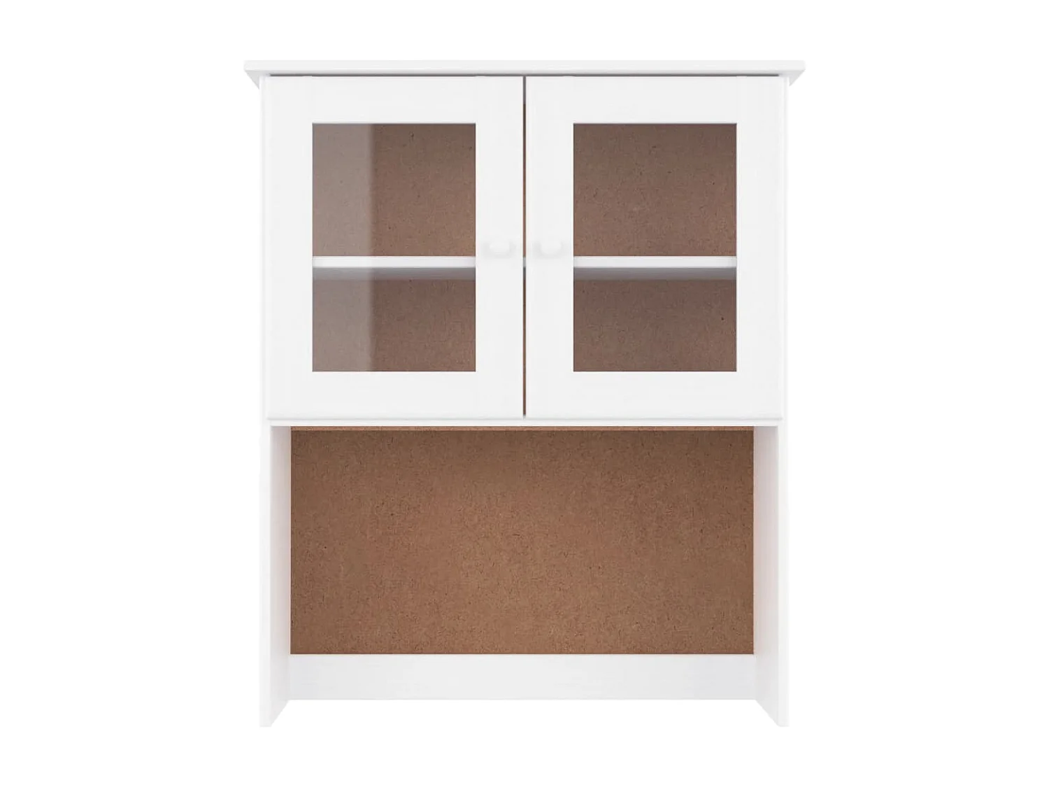 Dessus de commode ALTA blanc 77x30x92 bois massif de pin