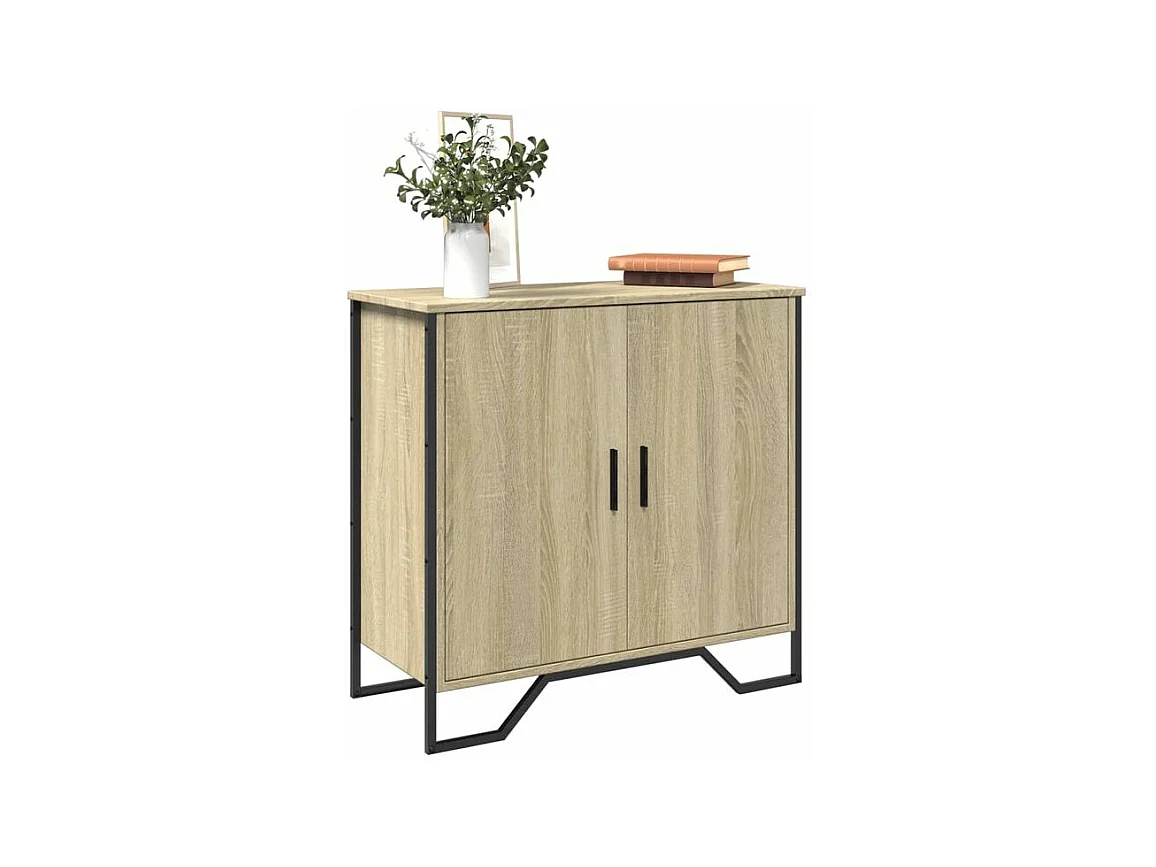 Buffet chêne sonoma 78x35,5x74,5 bois d'ingénierie