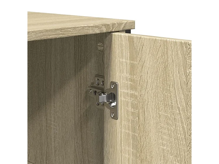 Buffet chêne sonoma 78x35,5x74,5 bois d'ingénierie