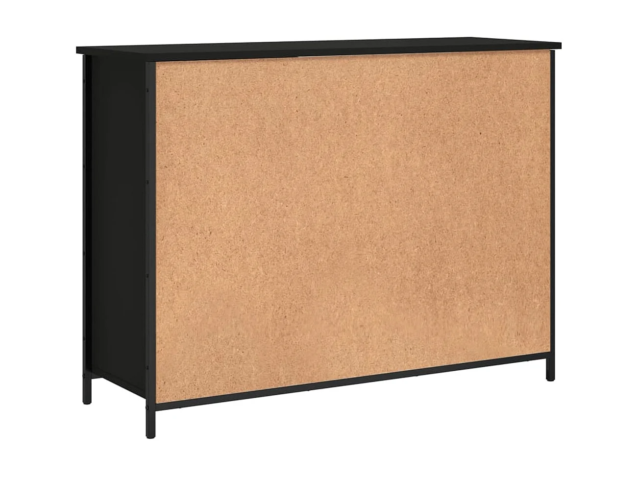 Petit buffet classique Krypta 100cm – Élégance et fonctionnalité-Couleur Noir