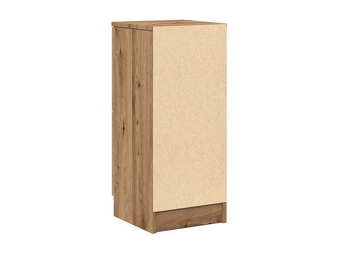 Buffet chêne artisanal 30x30x70 bois d'ingénierie