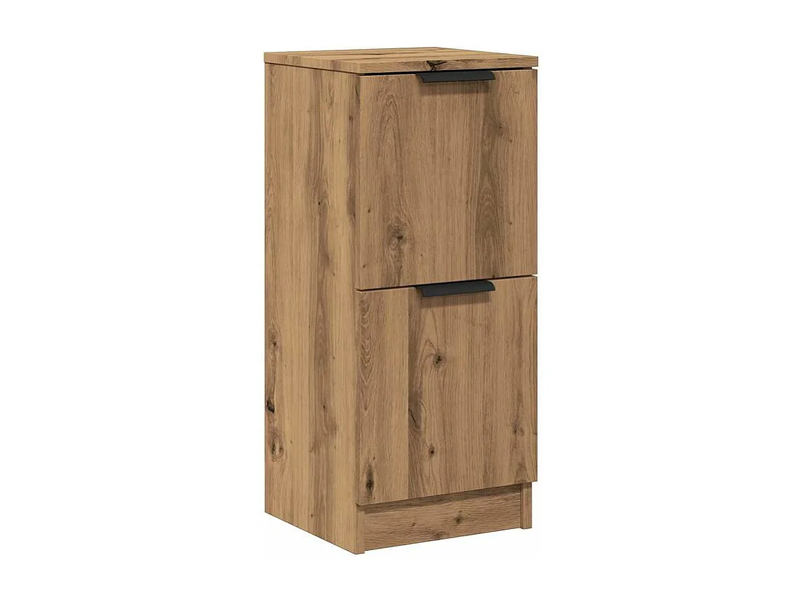 Buffet chêne artisanal 30x30x70 bois d'ingénierie