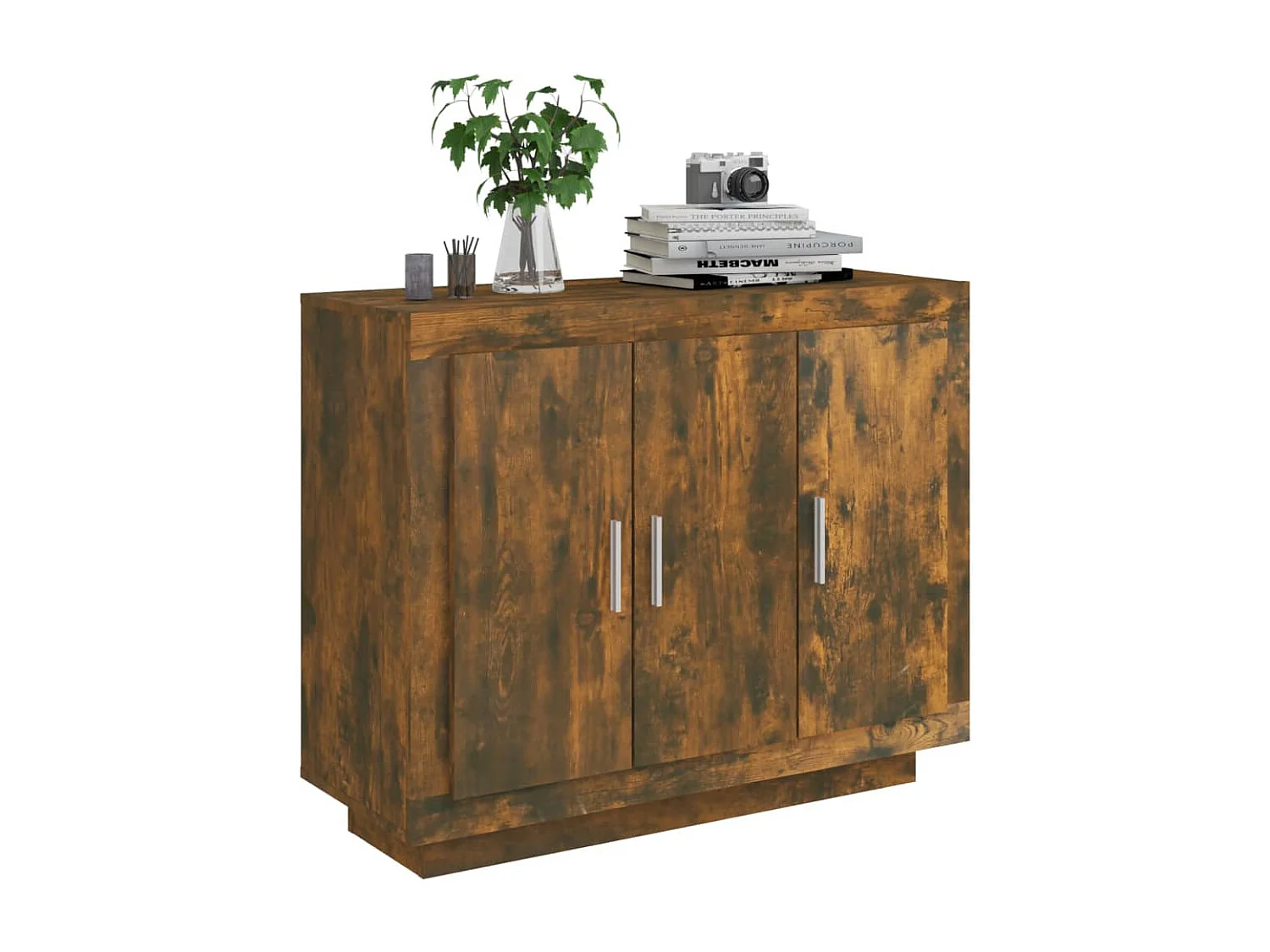 Buffet Chêne fumé 92x35x75 Bois d'ingénierie
