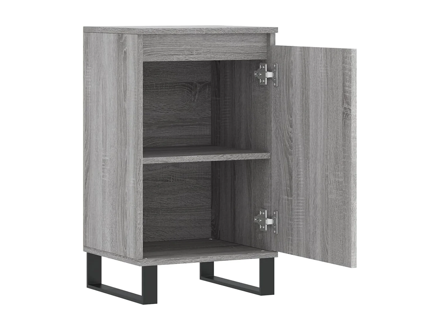 Buffet sonoma gris 40x35x70 bois d'ingénierie