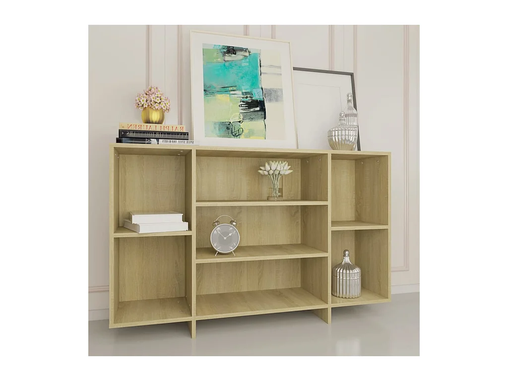 Buffet Chêne Sonoma 120x30x75